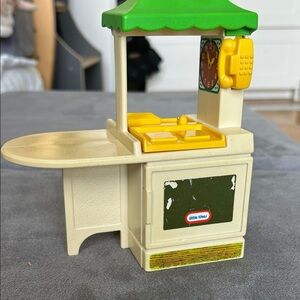 Vintage Little Tikes Dollhouse Mini Kitchen , 1989 Little Tikes House